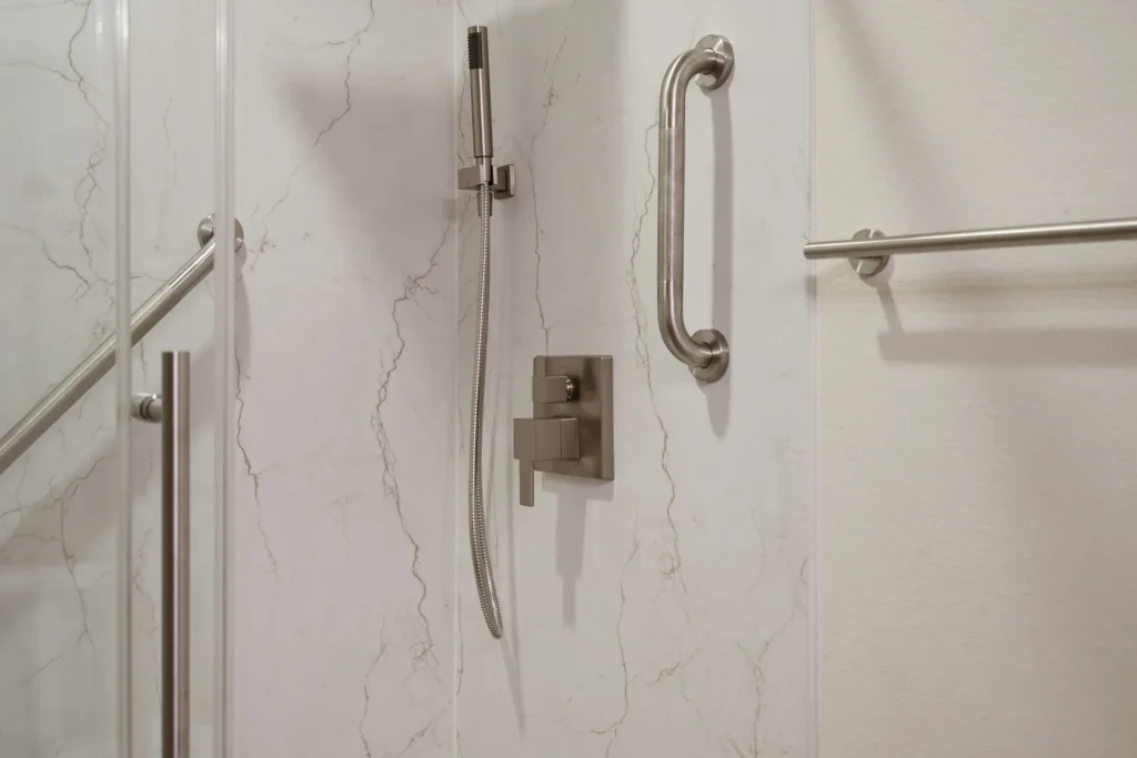 Renton accessible shower remodel by Nana Bath