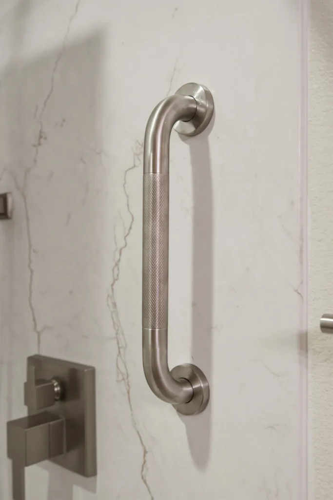 Renton accessible shower remodel by Nana Bath