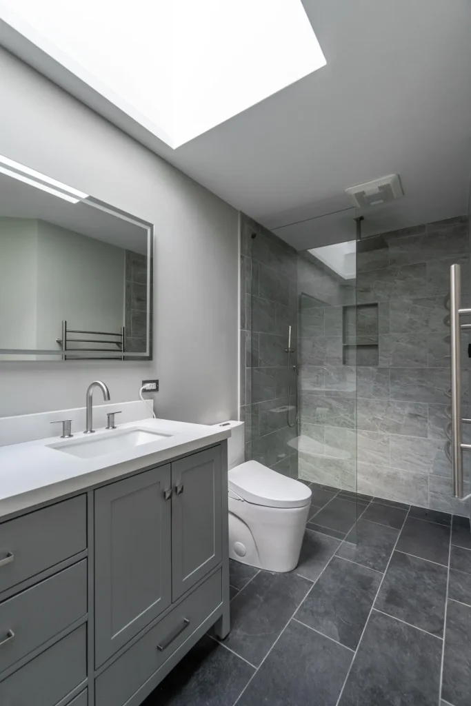 Custom shower installation by Nana Bath in the Seattle area