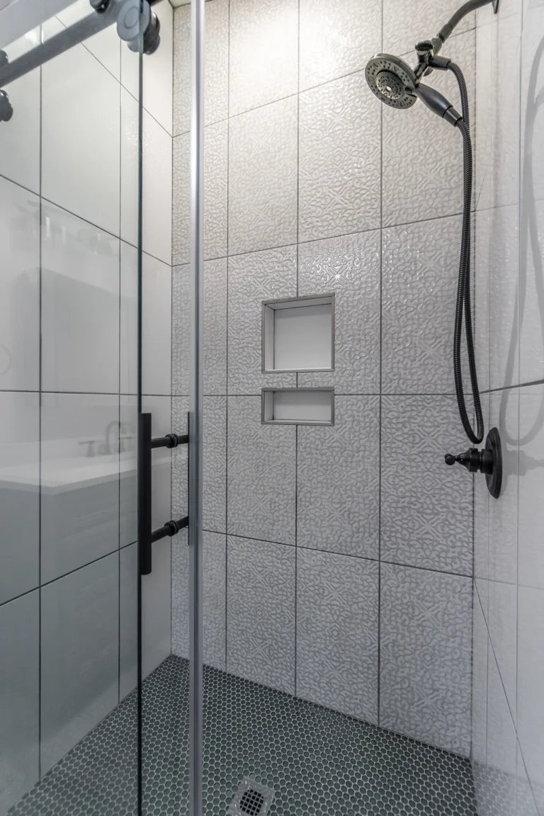 Custom shower installation by Nana Bath in the Seattle area